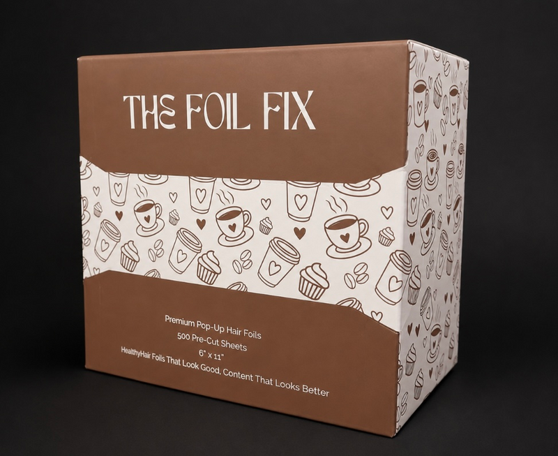 The Foil Fix – Coffee & Treats Edition Premium Pop-Up Hair Foils