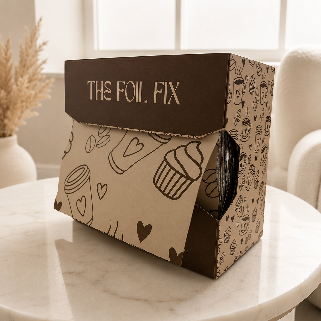 The Foil Fix – Coffee & Treats Edition Premium Pop-Up Hair Foils